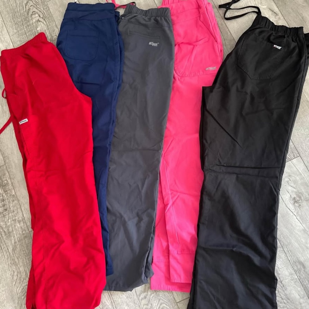 Colorful Scrub Set Collection - All Medium Size - Picture 2 of 9